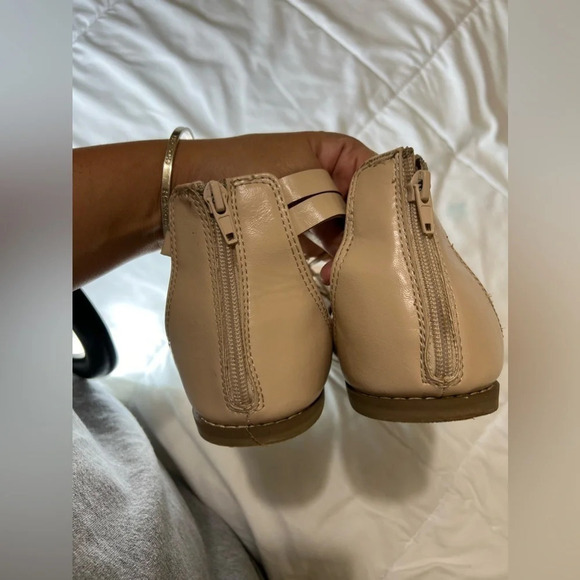 LANE BRYANT Nude Cream Gladiator Strappy Sandals size 10 - Picture 6 of 9